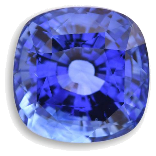 7.6 carat BLUE Cushion Safyras (1)