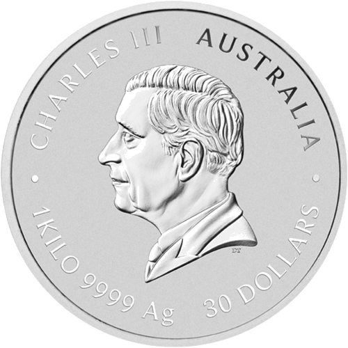 1 kg Arklio metai 2026 (Lunar III) Australija sidabrinė moneta (2)