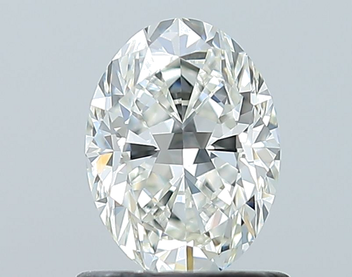 0.9 carat I-VVS1 Natūralus Oval Deimantas (1)