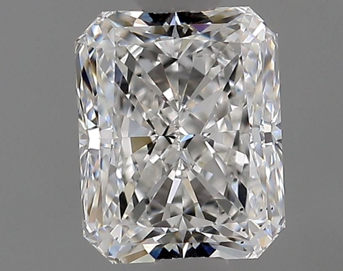 0.9 carat E-VS2 Natūralus Radiant Deimantas (1)