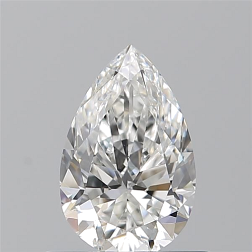 0.72 carat F-VS1 Natūralus Pear Deimantas (1)