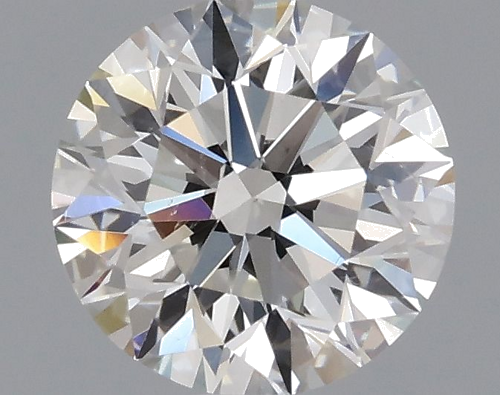 0.64 carat H-SI1 Excellent cut Natūralus Round Deimantas (1)