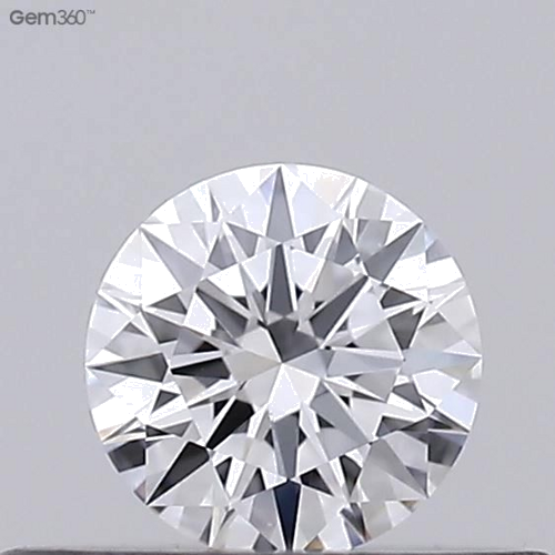 0.2 carat D-VVS2 Excellent cut Natūralus Round Deimantas (1)