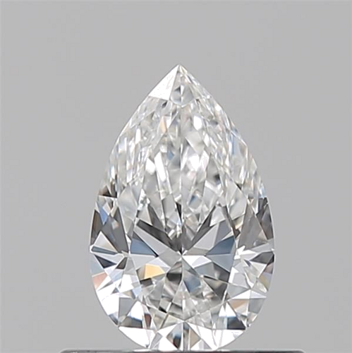 0.5 carat E-VS1 Natūralus Pear Deimantas (1)