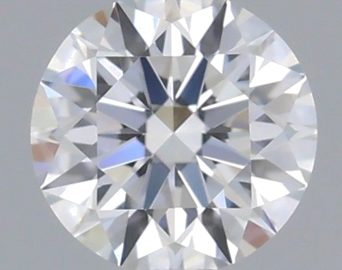 0.19 carat F-IF Excellent cut Natūralus Round Deimantas (1)