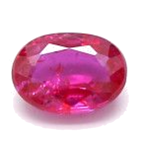 0.22 carat RED BRILLIANTSTEP cut Oval Rubinas (1)