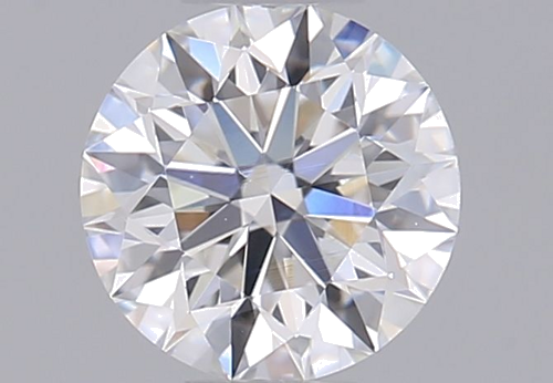 0.5 carat F-VVS2 Excellent cut Natūralus Round Deimantas (1)