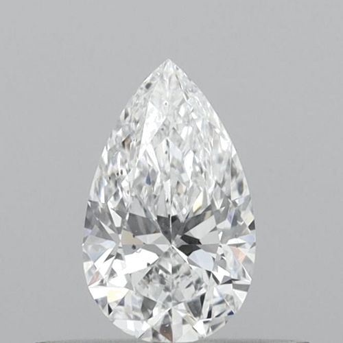 0.3 carat D-SI1 Natūralus Pear Deimantas (1)
