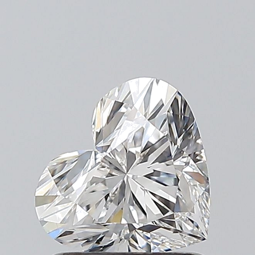 1.01 carat G-VS2 Natūralus Heart Deimantas (1)