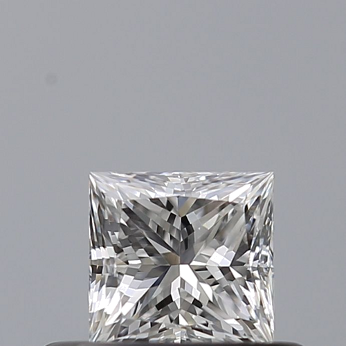 0.35 carat E-VVS2 Natūralus Princess Deimantas (1)