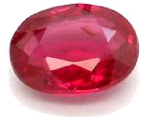 0.22 carat RED BRILLIANTSTEP cut Oval Rubinas (1)