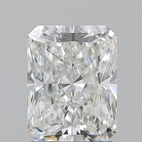 2.03 carat H-SI2 Natūralus Radiant Deimantas (1)