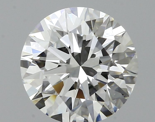 0.52 carat F-VVS1 Excellent cut Natūralus Round Deimantas (1)