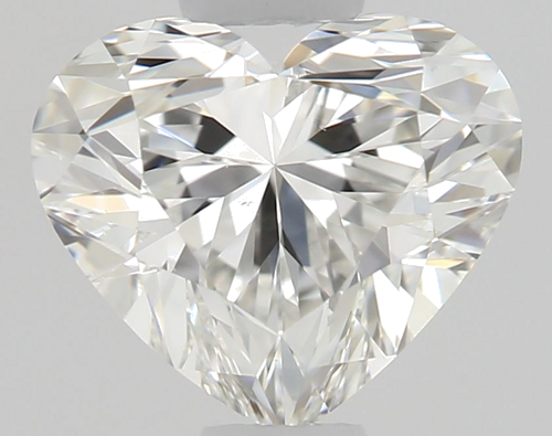 0.63 carat G-VS2 Natūralus Heart Deimantas (1)