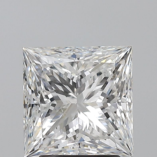 2.5 carat E-SI1 Natūralus Princess Deimantas (1)