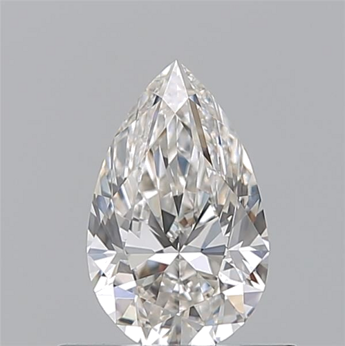 0.57 carat I-VVS1 Natūralus Pear Deimantas (1)