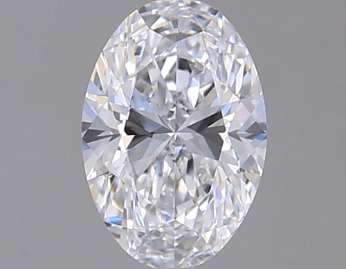 0.48 carat D-VS2 Natūralus Oval Deimantas (1)