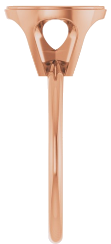 Sužadėtuvių Žiedas „Solitaire“ 585 Rožinis Aukso Oval 10mm x 8mm (4)