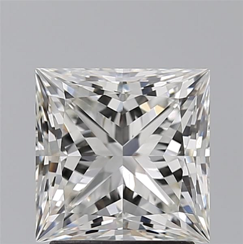 2.2 carat H-VVS2 Natūralus Princess Deimantas (1)