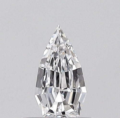 0.31 carat D-VVS1 Natūralus Pear Deimantas (1)