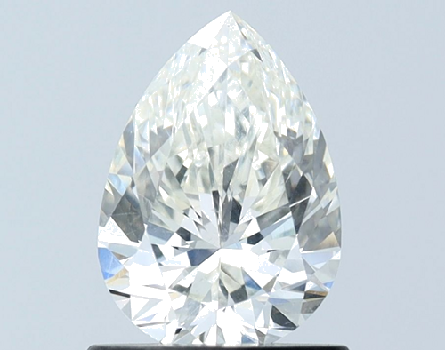 0.9 carat J-SI1 Natūralus Pear Deimantas (1)