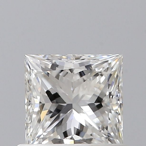 0.63 carat F-VS1 Natūralus Princess Deimantas (1)
