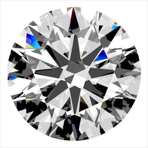 0.3 carat F-VS1 Very Good cut Natūralus Round Deimantas (1)