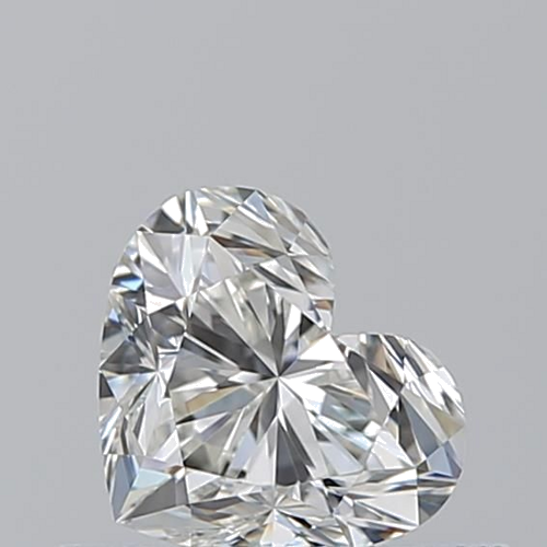 0.5 carat H-VS1 Natūralus Heart Deimantas (1)