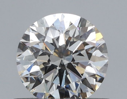 0.6 carat I-SI1 Excellent cut Natūralus Round Deimantas (1)