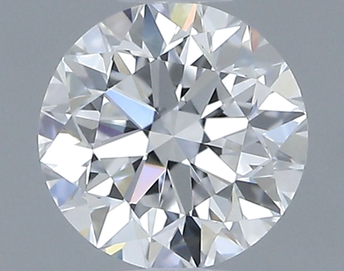 0.5 carat D-VVS2 Very Good cut Natūralus Round Deimantas (1)