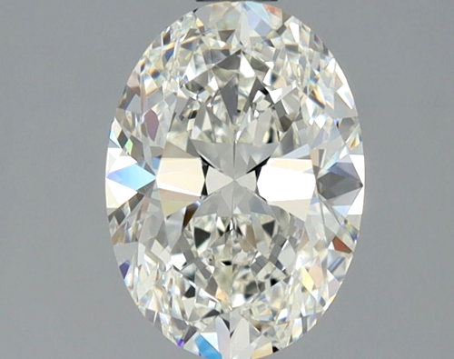 1.51 carat I-VVS2 Natūralus Oval Deimantas (1)