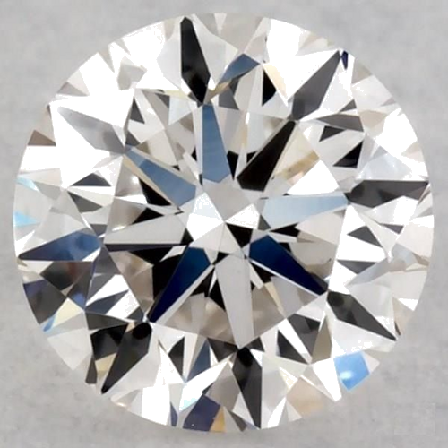 0.32 carat H-VVS2 Very Good cut Natūralus Round Deimantas (1)