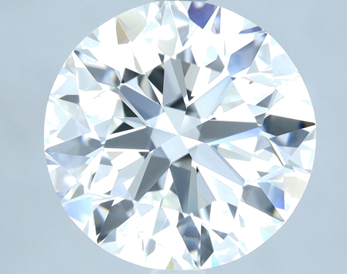3.78 carat G-VVS1 Excellent cut Natūralus Round Deimantas (1)