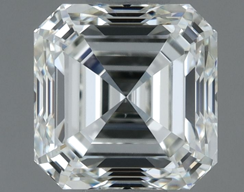 1.01 carat J-VS1 Natūralus Asscher Deimantas (1)