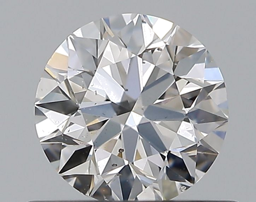 0.59 carat D-SI1 Excellent cut Natūralus Round Deimantas (1)