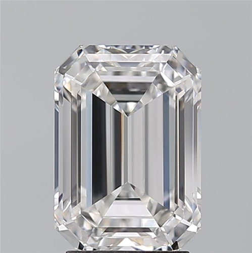 3.31 carat F-FL Natūralus Emerald Deimantas (1)
