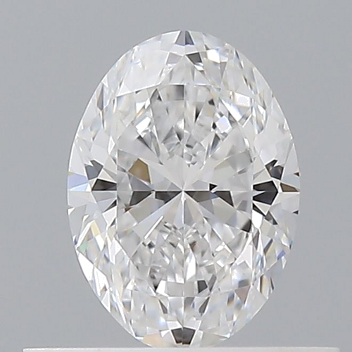 0.5 carat D-VS2 Natūralus Oval Deimantas (1)