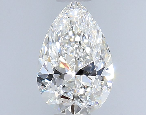 0.4 carat E-VVS1 Natūralus Pear Deimantas (1)
