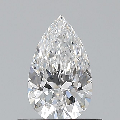 0.5 carat D-VS1 Natūralus Pear Deimantas (1)