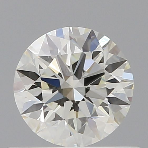 0.5 carat J-VVS2 Very Good cut Natūralus Round Deimantas (1)