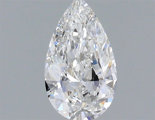 0.36 carat F-VS1 Natūralus Pear Deimantas (1)