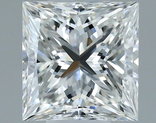 0.3 carat F-VS1 Natūralus Princess Deimantas (1)