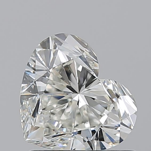 1.01 carat J-VS2 Natūralus Heart Deimantas (1)