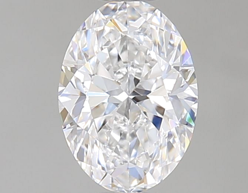 0.5 carat D-VVS2 Natūralus Oval Deimantas (1)