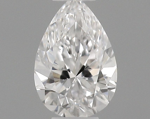 0.23 carat D-VVS2 Natūralus Pear Deimantas (1)