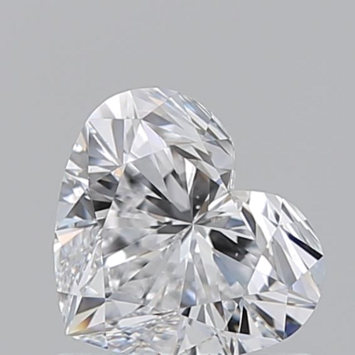 1.01 carat D-VS2 Natūralus Heart Deimantas (1)