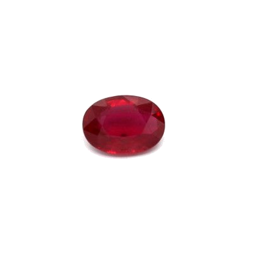 0.96 carat RED BRILLIANTSTEP cut Oval Rubinas (1)
