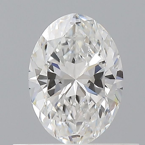 0.52 carat E-VS1 Natūralus Oval Deimantas (1)