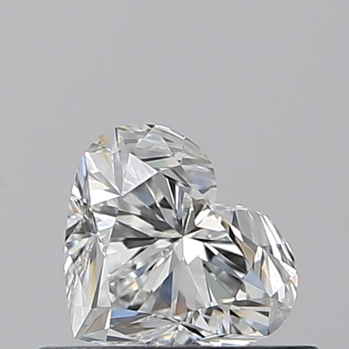 0.51 carat G-IF Natūralus Heart Deimantas (1)