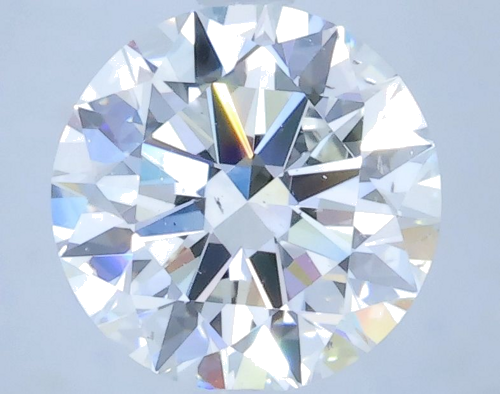 2.06 carat H-SI1 Excellent cut Natūralus Round Deimantas (1)